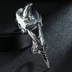 Gothic Punk Dragon Eagle Skull Joint Knuckle Full Finger Claw Ring Unisex Cool Heavy Rock Party Club Charm Knuckle