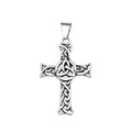Celtic Cross Steel Pendant Vintage Punk Nordic