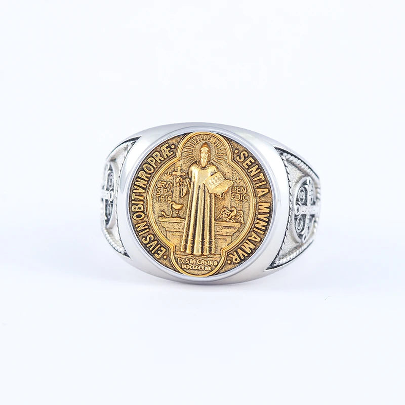 St. Benedict Talisman Ring — 925 Silver