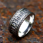 2023 NEW Men's 316L stainless steel rings Nordic VIKING Odin Celtic Knot Rune Amulet Jewelry Gifts free shipping