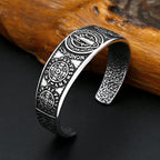 Saint Benedict Steel Bracelet Vintage Exorcism