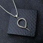 Snake Steel Chain Retro Dark Bite