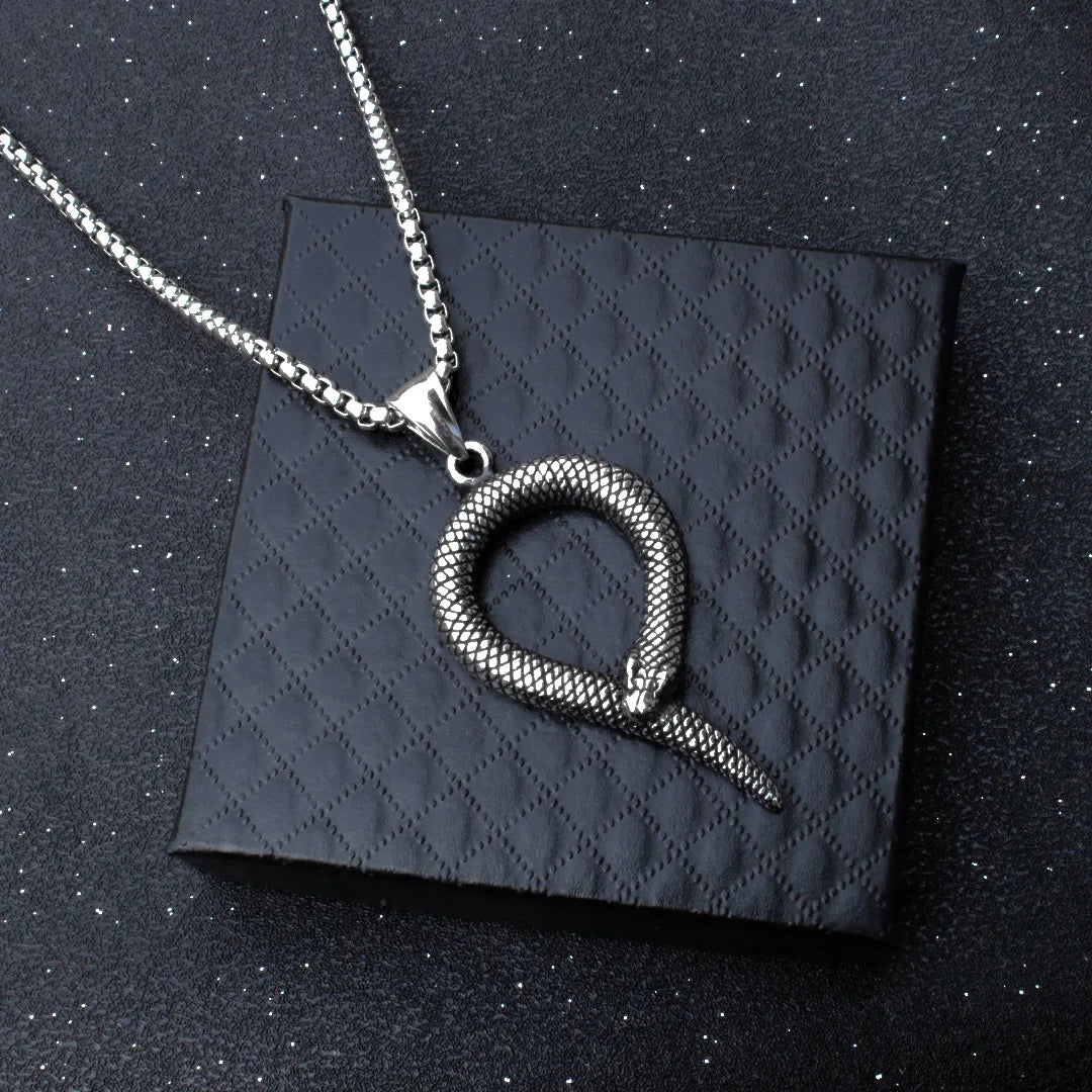 Snake Steel Chain Retro Dark Bite