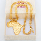 Crocodile Pendant 18K Luxury Gold Color Neclace Chain Dubai Jewelry Fashion African Gold Plated Statement Pendant Set Daily Wear