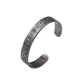 Viking Rune Open Bracelet — 316L Stainless Steel