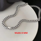 Cuban Stainless Steel Necklace
