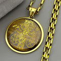 Moon Goddess Pendant Necklace — Stainless Steel