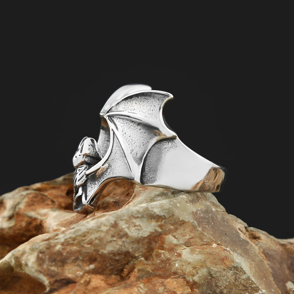Bat Ring — Stainless Steel