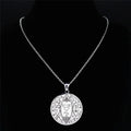 Solomon Pentacle Seal Pendant — Stainless