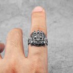 Totem Skull Ring — Stainless Steel