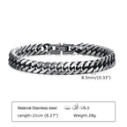 Miami Cuban Link Bracelet — Stainless Steel