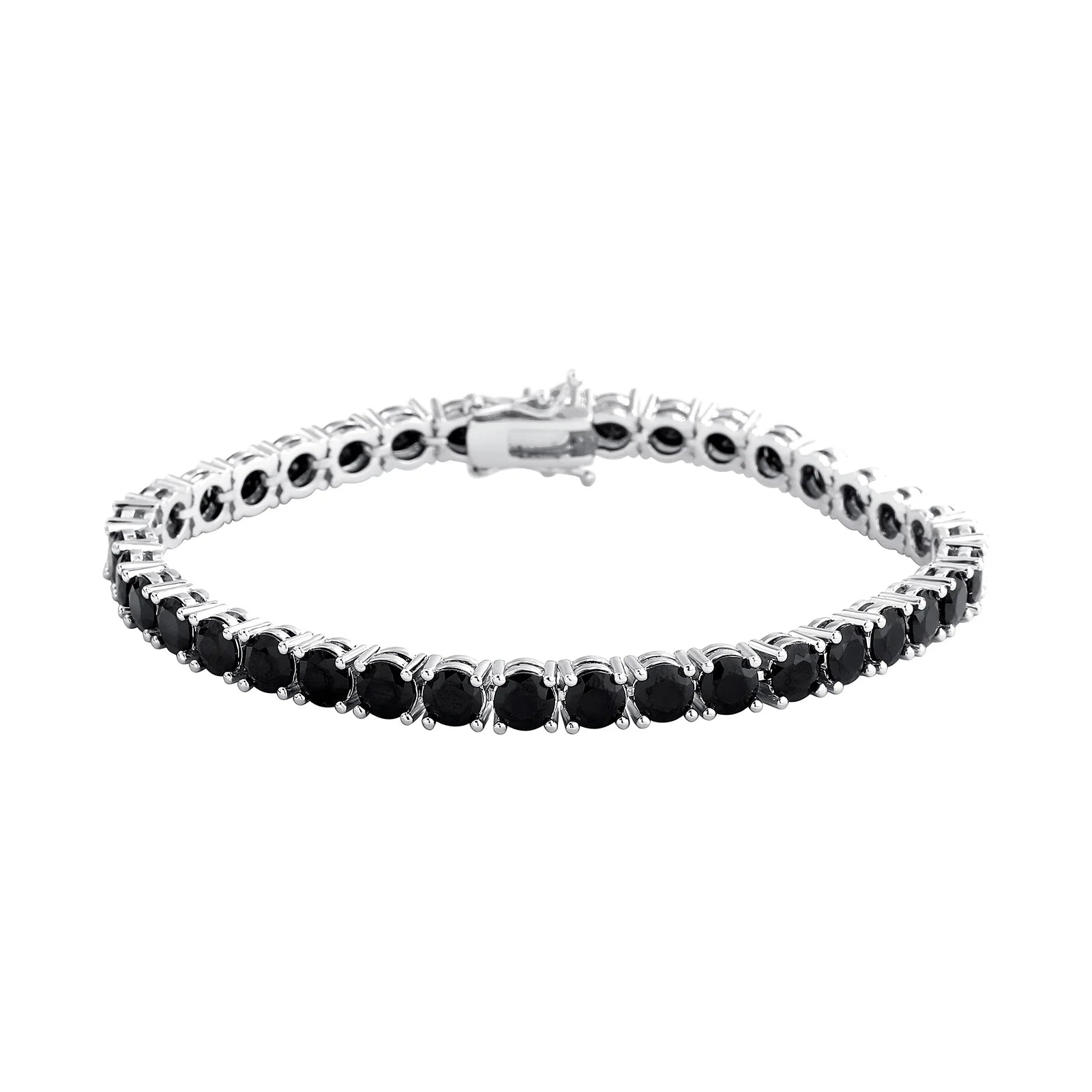 TOPGRILLZ 3MM-5MM Iced Out Black Cubic Zirconia Tennis Chain Bracelet Micro Paved 5A+ CZ Stones Charm Bangle For Men Women Gift