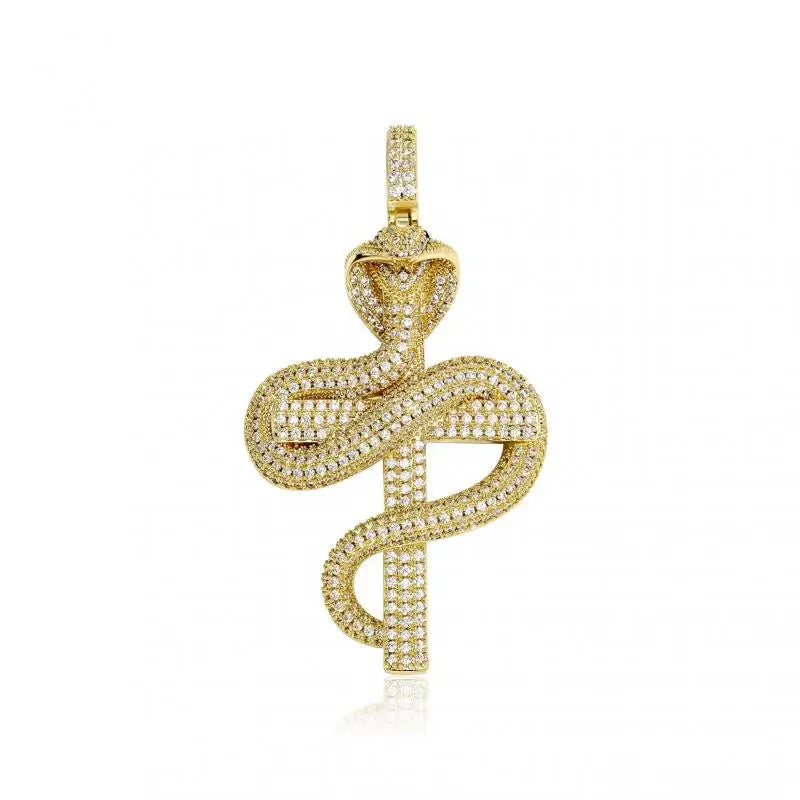 Men's Personality Is Cool, Ha's New Large Wing Pendant, Copper Inlaid Zircon Fashionable Street Necklace Trend