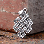 Viking Celtic Stainless Steel Pendant Necklace