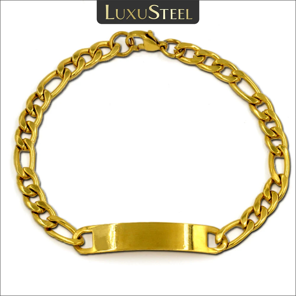 Chunky Cuban Chain Bracelet — Stainless Steel