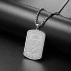Islamic Ayatul Kursi Stainless Steel Pendant Necklace