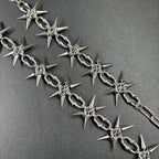 Punk Grunge Rock Rivet Clavicle Chain Cool Fashion Handmade Geometric Necklace Goth Charm Jewelry Hip Hop Accessories Gift