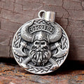 Viking Stainless Steel Pendant Necklace