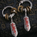 Chinese Taoist Knife Earrings — Young Master Pair