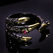 Vintage Dragon Two-Tone Ring