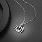 Allah Symbol Pendant Necklace — Zinc Alloy