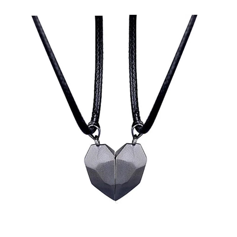 Magnetic Heart Pendant Necklace