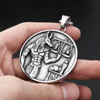 Anubis God of Death Pendant — Stainless