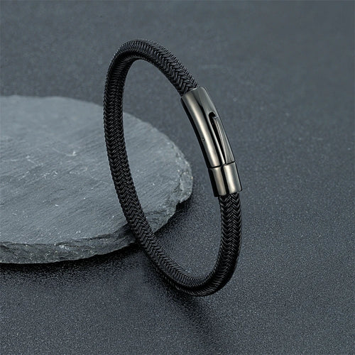 6MM Stainless Steel Rope Wire Bangle Bracelet