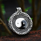 Viking Dragon Stainless Steel Pendant Necklace