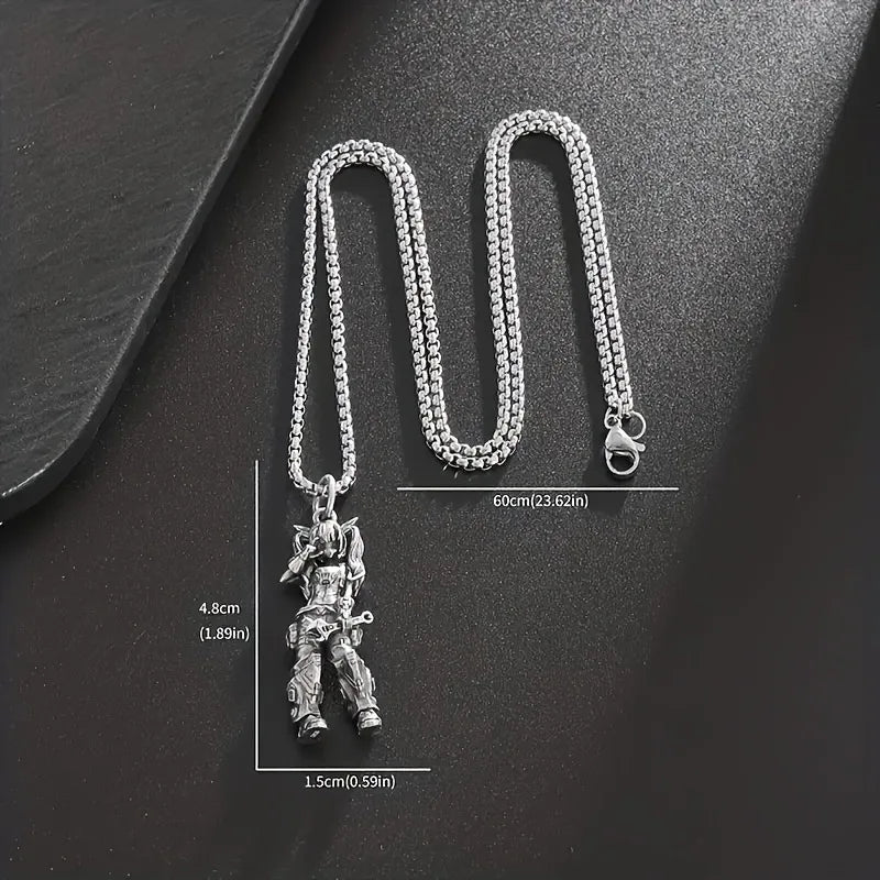 Silver Pendant Necklace