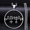 Dagon Sigil Pendant Necklace — Silver