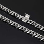 Stainless Steel Cuban Chain Necklace Miami 8-14MM