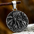 Eye of Horus Stainless Steel Pendant Necklace