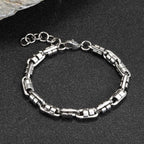 Chunky Link Chain Bracelet — Stainless Steel