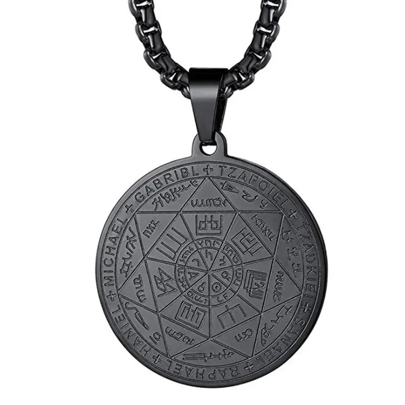 Quality Fashionable Medal Necklace Pendant Pirate Ship Compass Personality Men's Necklace Pendant Hip Hop Jewelry Trend