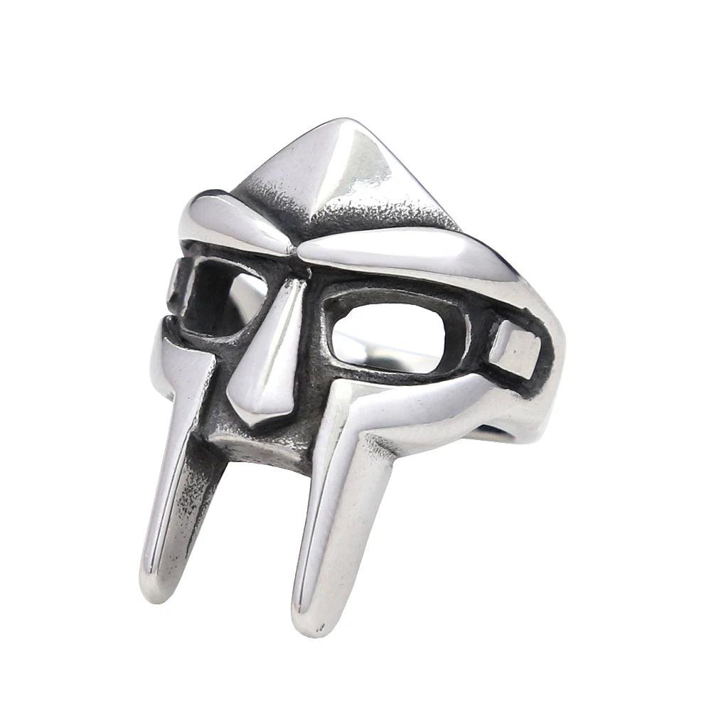 Fashion Punk Vintage Skull Ring Stainless Steel Gothic Biker Ring For Men Women Unique Viking Amulet Jewelry Gift