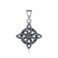 Valknut Steel Pendant Nordic Celtic Knot 316L