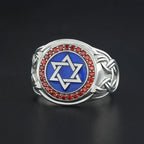 Star of David Ring — 925 Silver