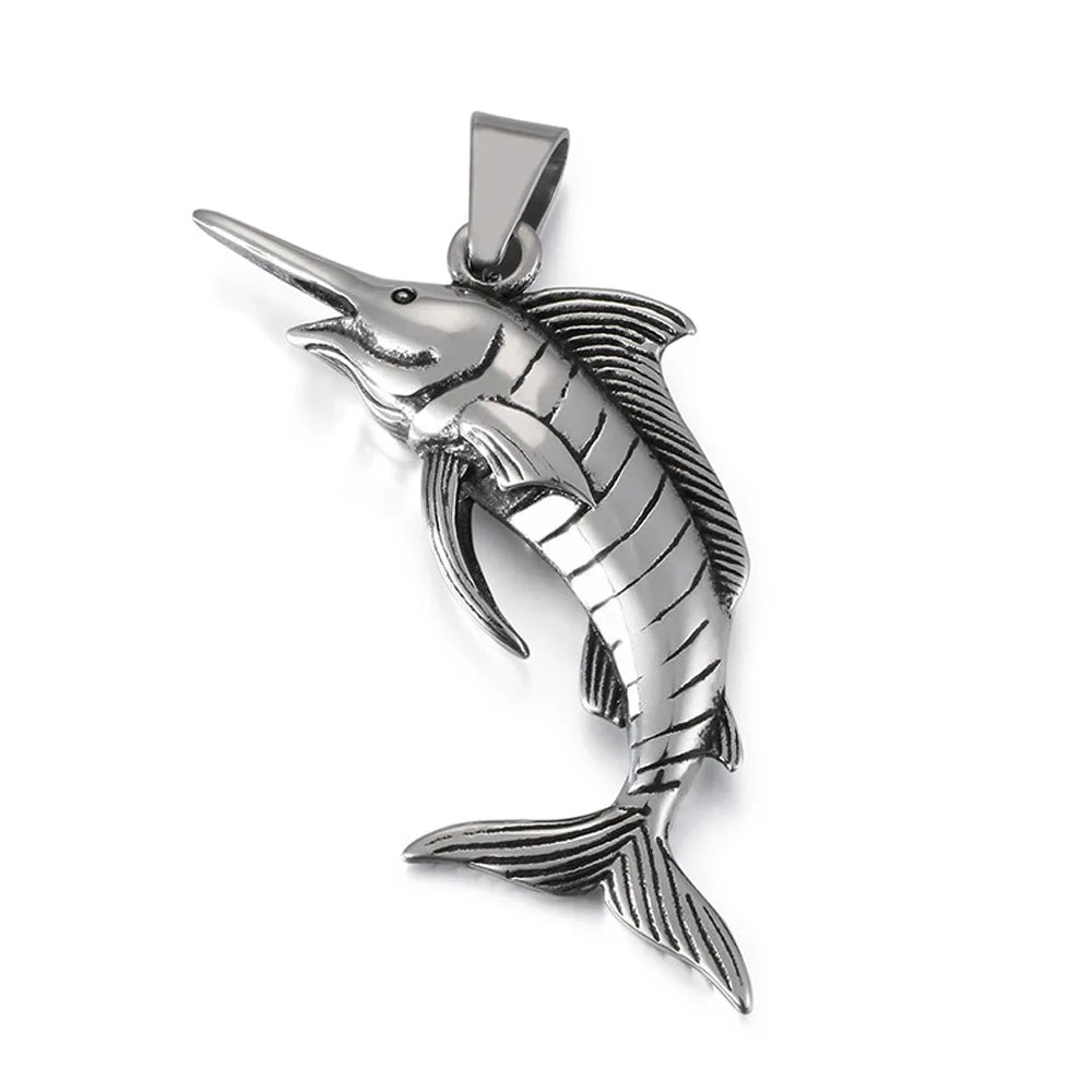 Animal Pendant Necklace — 316L Stainless Steel