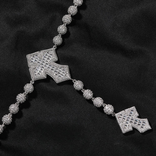 Iced Out Stainless Steel Chain CZ