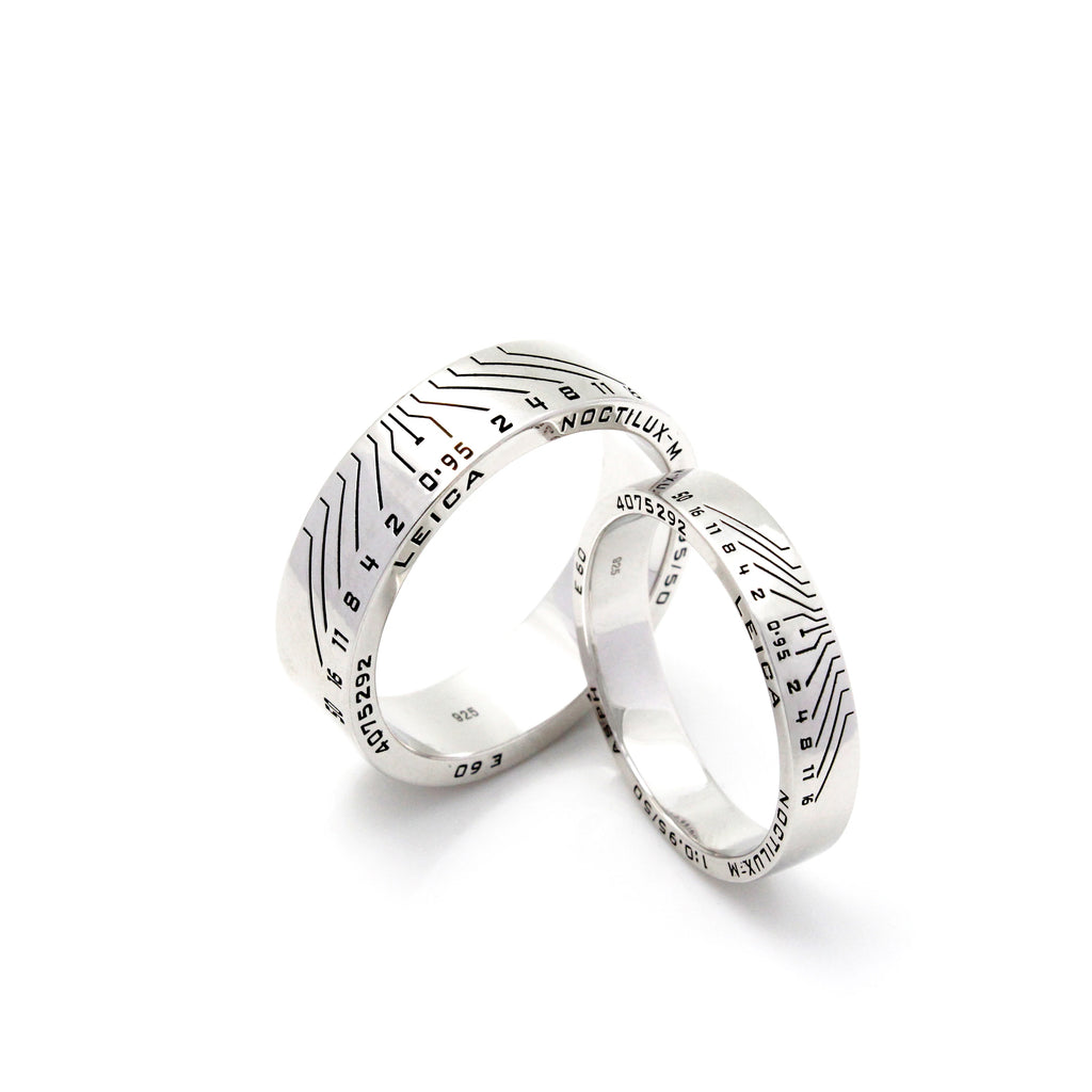 Camera Lens Ring — 925 Silver