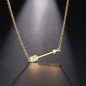 Lucky Love Arrow Charm Pendant Choker Necklace