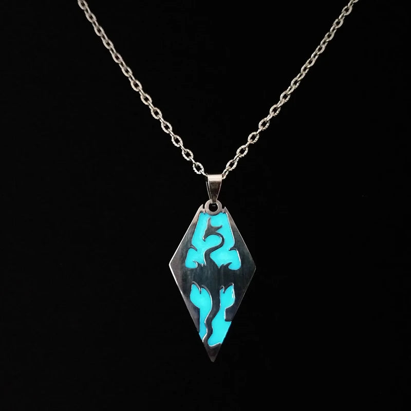 Luminous Heart Pendant Necklace — Stainless Steel