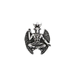 Occult Steel Pendant Vintage Gothic Satanic Goat