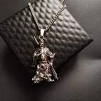 Steel Pendant Ethnic Style Retro