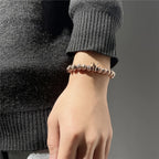 Simple Crown Royal Charm Men Women Bracelets Bangles Copper Charm Beads Braiding Crown Bracelet Jewelry Gift