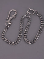 Biker Wallet Chain Keychain — Black-Tone Pants Chain, 9mm