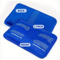 Gel Ice Pack for Injuries Reusable Soft Freezer Ice Bag with Strap Hot Cold Compress Packs for Swelling Bruises Surgery