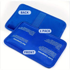 Gel Ice Pack for Injuries Reusable Soft Freezer Ice Bag with Strap Hot Cold Compress Packs for Swelling Bruises Surgery