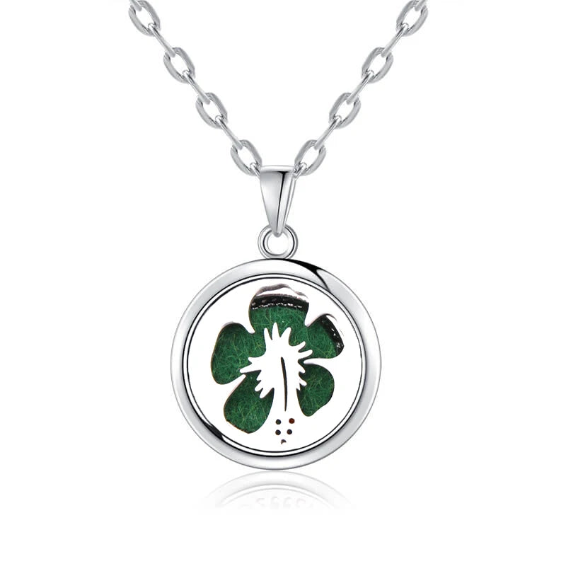 New Tree Of Life Aromatherapy Necklace Stainless Steel Essential Oil Diffuser Amulet Perfume Locket Pendant Women Jewelry Gift
